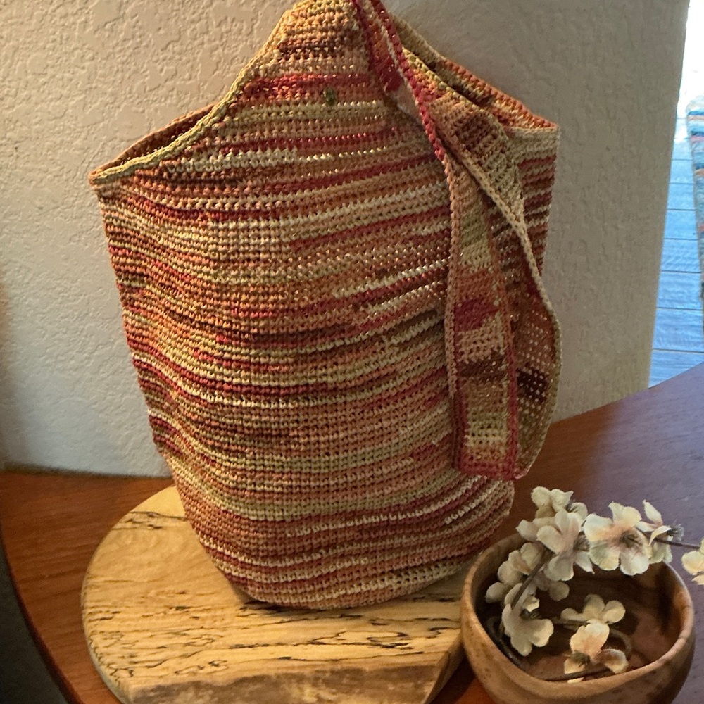 Helen Kaminski raffia bag
